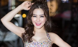 Hương Tràm xuất hiện với gương mặt ngày càng khác lạ