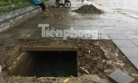 Cận cảnh những miệng cống “há mồm” chờ nuốt người dân