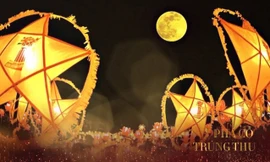 Ngắm Trung Thu đầy lộng lẫy trong đêm nghệ thuật Thu Vọng Nguyệt
