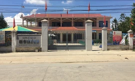 Nhà văn hóa xã Đại An – một trong những công trình NTM có sai phạm trong quá trình thực hiện.