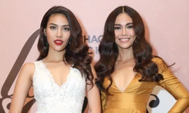 Mâu Thuỷ, Lan Khuê gợi cảm đi xem đêm nhạc của Hà Hồ