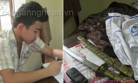 Mâu thuẫn nhỏ, hai nhóm học sinh đuổi chém nhau