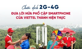 Chiến dịch 2G-4G đưa lời hứa phổ cập smartphone của Viettel thành hiện thực