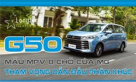 G50 - Mẫu MPV 8 chỗ của MG tham vọng dẫn đầu phân khúc