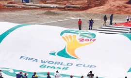 Việc xây dựng các SVĐ vẫn còn dang dở là một khó khăn cho công tác tổ chức World Cup 2014. Ảnh: Getty Images