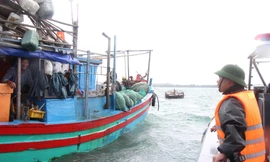 Cận cảnh Quảng Ninh 'chạy đua' với bão số 2