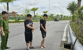 Bắt nhóm bảo vệ gây ra hàng loạt vụ trộm nắp cống trên đường bao biển