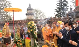 Yên Tử tổ chức lễ cầu nguyện quốc thái dân an