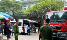 Sập giàn giáo xây dựng, 3 người thương vong