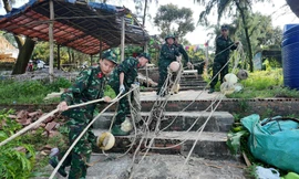 Đảo Cô Tô 'nín thở' trước siêu bão YAGI