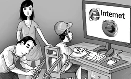 Không buông tay con trong thế giới mạng