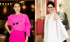 Hà Kiều Anh, Diễm My 6X 'đọ' vẻ sang chảnh khi hội ngộ đầu năm mới