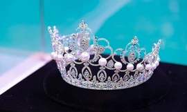 Vương miện 3 tỷ đồng của Hoa hậu thế giới Việt Nam 2019.