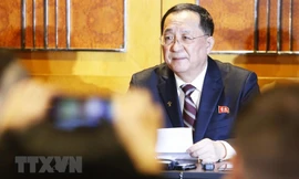 Hình ảnh cuộc họp lúc nửa đêm của Triều Tiên về thượng đỉnh Mỹ-Triều