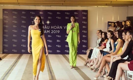 Hoàng Thuỳ tự hào về màn thể hiện của em gái ở Hoa hậu Hoàn vũ Việt Nam 2019