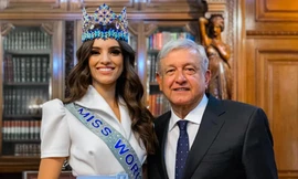 Hoa hậu thế giới 2018 được tổng thống Mexico chào đón khi về nước