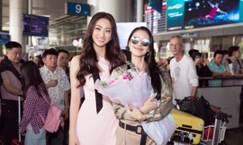 Hoa hậu thế giới Megan Young uống trà đá vỉa hè khi vừa đến Việt Nam