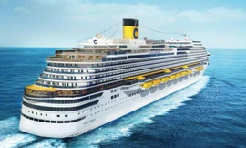 Con tàu 5 sao Costa DIADEMA trị giá 550 triệu euro.
