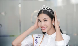 Hoàng Thuỳ háo hức vì Miss Universe 2019 sẽ được đội vương miện kim cương mới