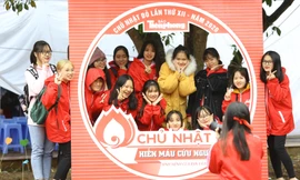 Hàng ngàn sinh viên Thủ đô tham gia hiến máu tại Chủ nhật Đỏ