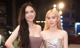 Giảm 12kg, Nam Em tự tin khoe vai trần 'đọ sắc' hoa hậu Mai Phương Thuý