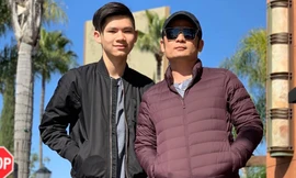 Con trai Bằng Kiều gây sốt với ngoại hình điển trai và tài năng như bố