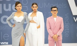 Mâu Thuỷ-Võ Hoàng Yến 'lên đồ' gợi cảm, 'đấu khẩu' trên ghế nóng Next Top