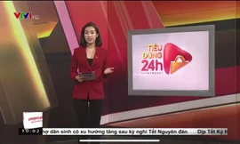 Hoa hậu Mỹ Linh khoe ảnh làm MC Bản tin Tiêu dùng 24h