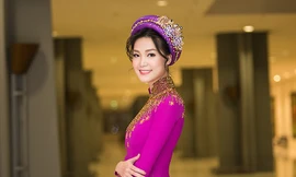 Hoa hậu Thuỳ Dung: "Bạn trai không cao to như Chris Hemsworth nhưng mạnh mẽ".