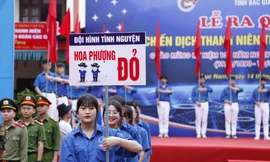 Bắc Giang thành lập 5 đội hình tình nguyện Hè