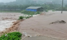 Mưa lũ khiến nhiều xã ở huyện Lục Ngạn bị chia cắt với bên ngoài