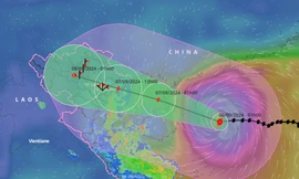 Thái Bình cho học sinh nghỉ để tránh siêu bão số 3