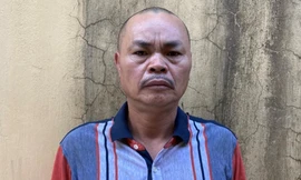 Đối tượng Đỗ Quốc Anh tại Cơ quan Công an