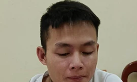 Đối tượng Phái tại cơ quan công an