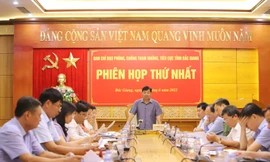 Ban Chỉ đạo phòng chống tham nhũng, tiêu cực tỉnh Bắc Giang họp phiên thứ nhất