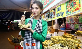 Lùi khai mạc Lễ hội bánh dân gian Nam bộ 