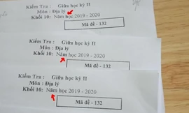 Đề thi môn Địa khiến teen "éc ô éc": Thử thách 6 ngày 6 đêm phân biệt mã đề thi, gét gô!