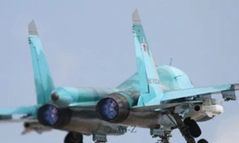 Ảnh 'xe tăng bay' Su-34 đẹp ngỡ ngàng