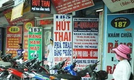 Kinh hoàng phá thai to tuổi vị thành niên