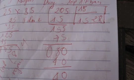 Giật mình học sinh tiên tiến lớp 9 không làm nổi... phép tính chia!