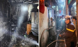 Nam thanh niên thoát nạn trong vụ cháy ở Hà Nội: 'Hàng xóm lấy búa, đưa cho em để phá khóa'