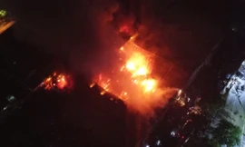 Công an Hà Nội thông tin về vụ cháy kho hàng ở Vĩnh Tuy