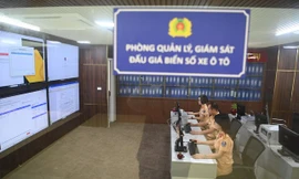 Phiên đấu giá biển số ô tô thứ ba có thể thêm 10 vòng đấu gia hạn 