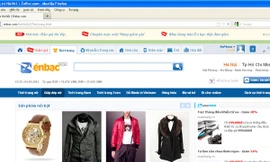 Một shop online bán đồng hồ, quần áo trên Én bạc