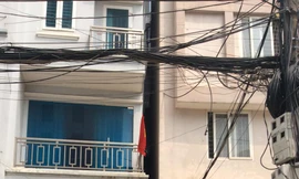 Ngôi nhà nằm sâu trong ngõ tại khu Mỹ Đình - nơi môi giới nuôi bà bầu chờ sinh