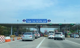 Trạm thu phí TPHCM - Long Thành - Dầu Giây Ảnh: PV