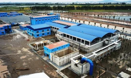 Nhà máy nước sạch sông Đuống (ảnh minh họa). Ảnh: PV