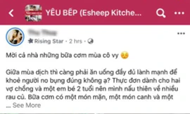 Những món ăn đẹp mắt được các thành viên nhóm “Yêu bếp” chia sẻ