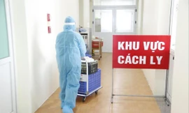 Khu vực cách ly những người về từ Đà NẵngẢnh: Như Ý