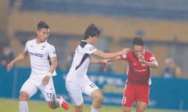 Việc thay đổi thể thức thi đấu V-League năm nay giúp Tuấn Anh và đồng đội có cơ hội đua tranh ngôi vô địch thay vì trầy trật trụ hạng như những mùa trướcảnh: CTV